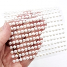 Halvpärlor Vita - Pearl Strips - 629 st - 5 mm