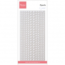 Halvpärlor - White - Marianne Design - 333 st