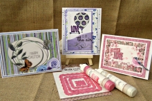 Papper Bo Bunny Secret Garden Arbor Scrapbooking