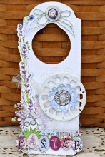 Papper Bo Bunny Secret Garden Arbor Scrapbooking