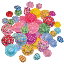 Hattar Mixade färger Textil 50 st Figurtillverkning