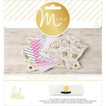 Heidi Swapp Minc Paper Pad 6X6 24 ark Pappersblock 4 8 Tum