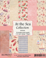 Hel Kollektion Reprint - At the Sea - 6x6 Tum
