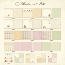 Hel Kollektion Theodore och Bella Pion Design 17 ark