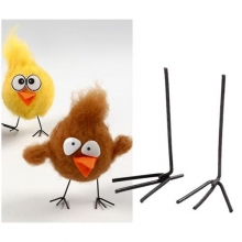 Fågel-/Kycklingfötter 1 par Svarta Figurtillverkning
