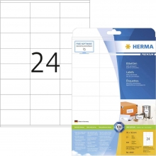 Herma Etikett Premium - 70x36 mm - 600 etiketter
