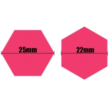 Stans Vaessen - Heavy-Duty Punch 25mm - Hexagon