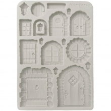 Silicon Mould A5 - Hidden Grove Door and Window - Stamperia