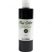 Akrylfärg BIG PLUS Color 250 ml Svart Hobbyfärg