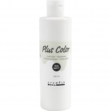 Akrylfärg BIG PLUS Color 250 ml White Hobbyfärg