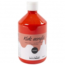 Akrylfärg Kids Acrylic - Blank Röd - 500 ml