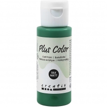 Akrylfärg PLUS Color 60 ml Dark Green Hobbyfärg