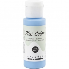 Akrylfärg PLUS Color 60 ml Sky Blue Hobbyfärg