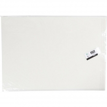 Hobbyfilt - 42x60 cm - Råvit - 1 ark