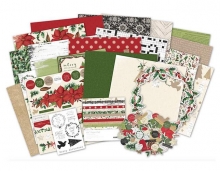 Stickers 12”x12” Kaisercraft Home For Christmas Scrapbooking Papper