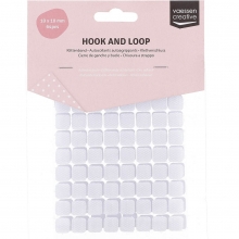 Kardborre-Rutor - Hook And Loop - 10mm - 64 st