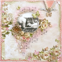 Papper LemonCraft House of Roses 03 Scrapbooking