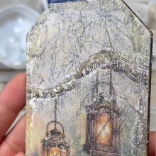 Ice and Beads Paste - 150ml - Stamperia - Dekorationssnö-pasta