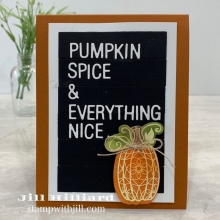 Dies Spellbinders Marthas Pumpkins Halloweenpyssel Höstpyssel