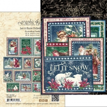 Jornaling Cards Graphic 45 - Let it Snow - 32 st