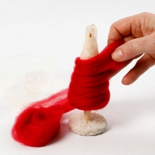 Trädekoration Julgran - 15,5 x 5 cm