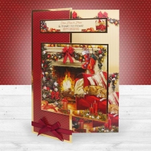 Mega Julkorts-Kit Hunkydory Joy Of Christmas A4 Card Collection Julpyssel Kit