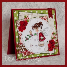 Cardstock Florence 20-pack - Canvas - Ruby Julröd