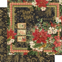 Scrapbooking papper Graphic 45 Warm Wishes Julkollektion