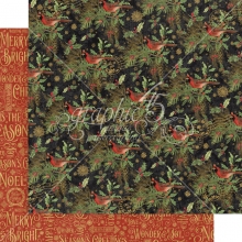 Scrapbooking papper Graphic 45 Warm Wishes Julkollektion