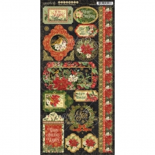Scrapbooking papper Graphic 45 Warm Wishes Julkollektion