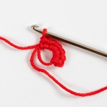 Mini DIY Kit - Virka Små Julstrumpor - Julpyssel