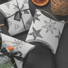 Stämpel Set - 11 Julstämplar På Kloss - Stjärnor