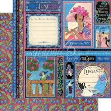 Paper Pack Graphic 45 Fashion Forward 12x12 Tum