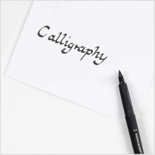 Kalligrafipennor Tusch 1,4-4,8 mm 4 st till scrapbooking, pyssel och hobby