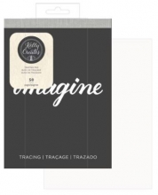 Kelly Creates Kalligrafi block - Tracing pad - 50 vita ark