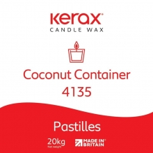 Kokosvaxblandning till ljusglas från Kerax. Keravax 10 kg.