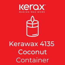 Kokosvaxblandning till ljusglas från Kerax. Keravax 1 kg.