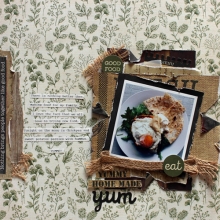Papper Kaisercraft Bon Appetit Fresh Scrapbooking