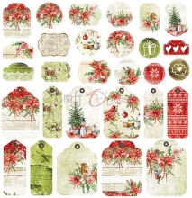 Paper Pack Craft O Clock Christmas Time 12x12 Tum Julpyssel Papper