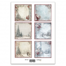 Papper Reprint A4 - Klippark - Deck the Halls Tags