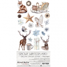 Klippark Set Craft O' Clock - Snowy Winterland - 6x12 Tum