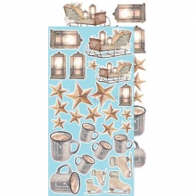 Klippark Set Craft O Clock Snowy Winterland 6x12 Tum Pappersblock Paper Pad 4 8