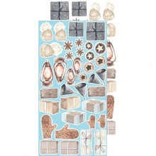 Klippark Set Craft O Clock Snowy Winterland 6x12 Tum Pappersblock Paper Pad 4 8