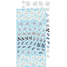Klippark Set Craft O Clock Snowy Winterland 6x12 Tum Pappersblock Paper Pad 4 8
