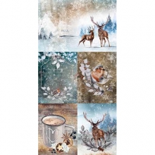 Klippark Set Craft O Clock Snowy Winterland 6x12 Tum Pappersblock Paper Pad 4 8