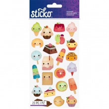 Klistermärken Sticko - Snack Attack