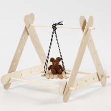 Konstruktionspinnar - Natur - 1,8x15 cm - 20 st