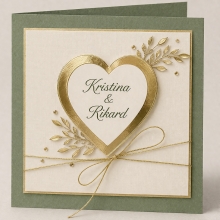 Kort Eucalyptus 135 x 135 mm - 220 g - 50 st