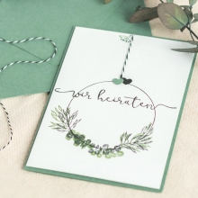 Kuvert Eucalyptus Grön C6 - 50 st - Bröllop, Fest, Inbjudningar