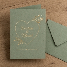 Kuvert Eucalyptus Grön C6 - 50 st - Bröllop, Fest, Inbjudningar